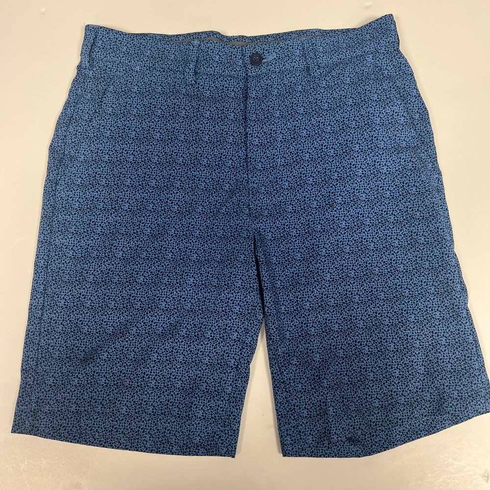 Nicklaus Golf Shorts Blue Pattern Performance‎ Lightweight Size 30
